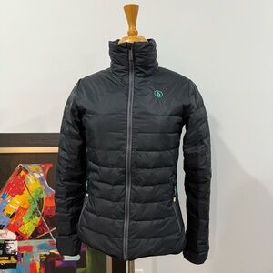 Volcom Black Puffer Jacket